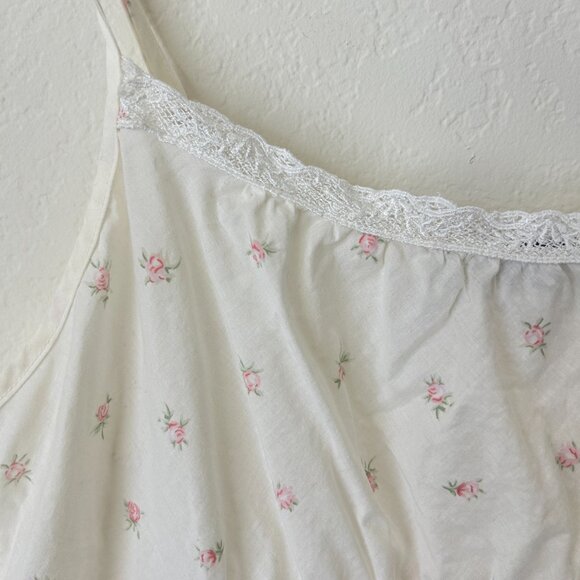 Ralph Lauren White Chemise with Pink Accents - Picture 5 of 10